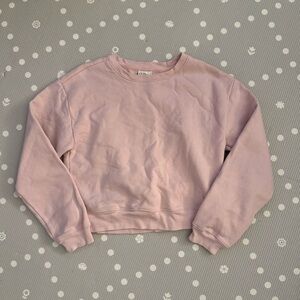 Gap Teens oversized sweatshirt soft pink 12-14